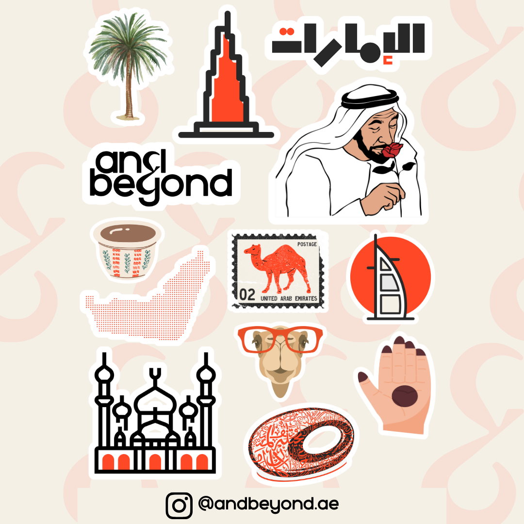 Coordinates Stickers Sheet